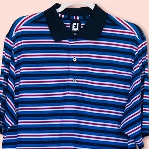 FJ FootJoy Golf Polo Short Sleeves Shirt
W/ Collar Size M